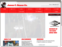 Tablet Screenshot of jcdawes.com